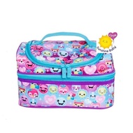 Smiggle Lunch Bag Double Decker Smiley Purple - Original Smiggle Lunch Bag