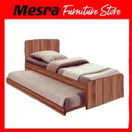 Wooden Pull Out Single bed / Katil bujang pull out kayu
