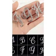 Bros huruf gold silver / bros jilbab / bros kutubaru / tuspin Bros Jilbab Bros Inisal Bros Hijab Bro