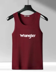 Singlet Pria Dewasa WRNGLER Kaos tanpa Lengan Cowok Singlet Oblong Dewasa