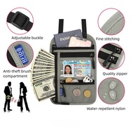 23x15cm RFID Neck Pouch - Travel Vault (Anti-Theft Multi-Pocket) ​