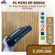 HP MINI 800G2/ i5-6500T mini desktop computer/ 8G RAM/ 256G SSD