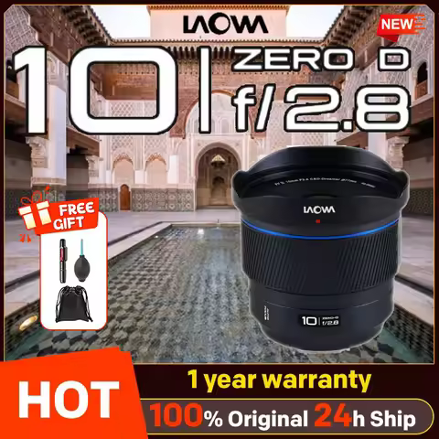 Laowa 10mm f/2.8 Full-Frame Wide-Angle Lens 10mm f2.8 Zero-D FF Autofocus Prime Lens For Sony E for 