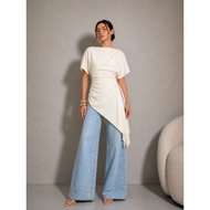 Asymmetrical Draped Top