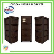 OROCAN DRAWER/DRAWER/LAGAYAN NG DAMIT/CABINET/OROCAN NATURA 4L DRAWER