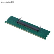 eatopyourb6] DDR3 DDR4 DDR5 Laptop SO-DIMM to Desktop Adapter Card Converter Memory RAM Connector Ad