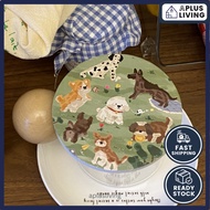 Cute Ceramic Coaster Heat Resistant Absorbent Cup Mat Cartoon Cup Coaster Ceramic Cork Coaster