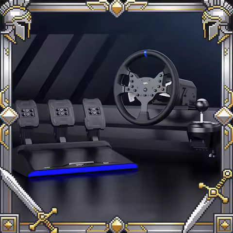 PXN V99 Racing Wheel Simulator Gaming Steering Wheel 3.2Nm Force Feedback For PC Windows 7/8/10/11,P