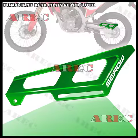 For YAMAHA Serow 250 2005-2020 Serow 225 1985-2004 Serow LOGO Motorcycle Rear Sprocket Guard Drive C