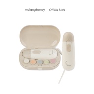 [Malang Honey] กรรไกรตัดเล็บเด็กไฟฟ้า พร้อมแผ่นขัด 5 แผ่นและกล่อง