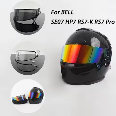 Motorcycle Helmet Visor Replacement Original Face Shield For BELL SE07 HP7 RS7-K RS7 Pro Carbon Helm