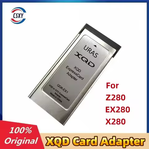 Original XQD Card Adapter XQD To SXS Card Adapter Card Reader For Sony Z280 EX280 X280 4K Memory Car