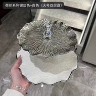 Khay gốm sứ đựng bánh kẹo decor 2 tầng 3 tầng - Bát Tràng Fam