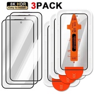 AKABEILA | 3Pcs Full Cover Tempered Glass Screen Protector For Samsung A57 A56 5G A16 A17 A37 A26 A5