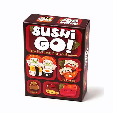Sushi Go! & Sushi Go Party Card Game, The Pick and Pass Family Board Game, Fun Party Strategy Table 
