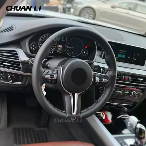 M Sport Full Leather Steering Wheel for BMW M3 F30 F15 F16 F20 F21 F25 F26 M5 F10 F11 F06 F07 F12 F1