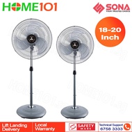 Sona Oscillator Power Stand Fan 18/20inch [SSO6067] [SSO6068]