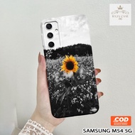 Softcase SAMSUNG M54 5G - Rajacase - Case SAMSUNG M54 5G - Motif Case Flower - Case SAMSUNG M54 5G -