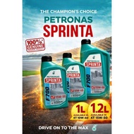 ORIGINAL PETRONAS 100 GENUINE SPRINTA F700 15w40 10w40 1L 1.2L