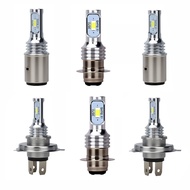 [NEW] High-brightness motorcycle LED headlight H4 BA20D P15D dual-color headlight