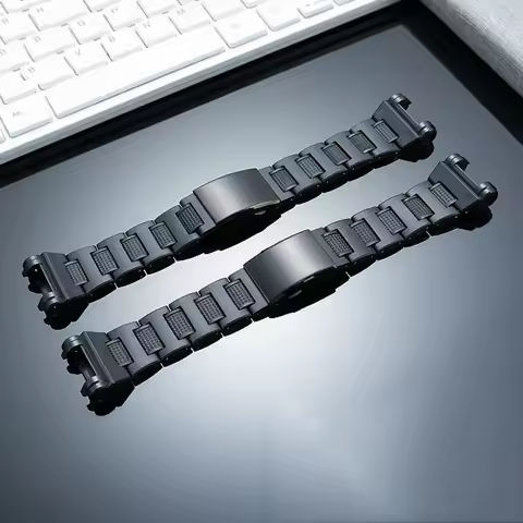 For Casio G-SHOCK 5410 Strap GPW-1000 Modified Lightweight Plastic Steel Watch Band GPW-1000 Men's B