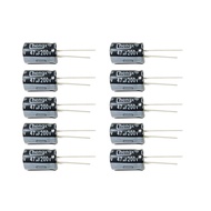 47uF 200V 13X20mm(0.51x0.79in) +/-20% -25°C to +105°C 10PCS Aluminum Electrolytic Capacitors,47 MFD