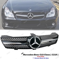 Front Chrome SL Grille For Mercedes Benz C219 CLS-Class CLS350 CLS500 2005-2008