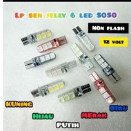 T10 6Led 5050 Jelly Turn Signal Lights, silent Mode, price 2 pcs
