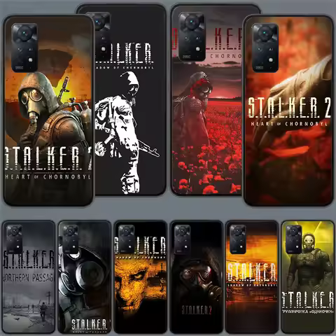 Game Stalker Phone Case For Redmi Note 13 14 15 Pro Plus 12 13C 12C 15C 9 10 10C 9T 9C 9A TPU Soft C