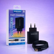 Samsung A05 180W Micro USB and USB C Black Charger Samsung A05 180W for Android and USB C