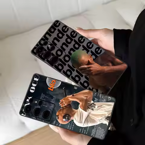 Frank Blonde Oceans Phone Case For Samsung S 24 Fe 25 Ultra Plus 20 Lite 21 30 22 23 24 22 Ultra 5G 