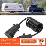 Nearbeauty Tra Extension Cord 7 Pin European Standard Connector 2M W Plug Power Ply Wire for Car