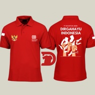 Collared T-shirt August competition committeePOLO for 80th Anniversary of the Republic of Indonesia 