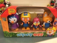 Pororo 上鏈公仔一套4隻