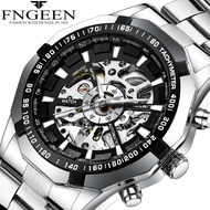 J4N Fngeen A001 Jam Tangan Pria Automatic Mechanical Kinetic Otomatis