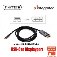 Tinytech CB-TC31/DP1.8M TYPE C TO DISPLAYPORT CABLE