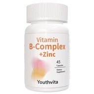 Youthvita Advanced B-Complex Plus Zinc – High Potency Formula for Energy, Stress, and Immune Support