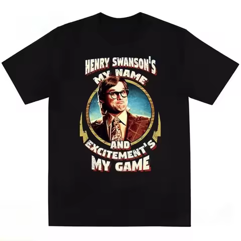 Suitable for Henry Swanson T-shirts and Jack Burton retro T-shirts from the 80s movie "Wrath of the 