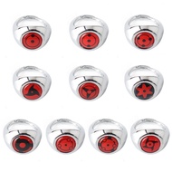 Anime Merchandise Naruto Shinobu Uchiha Itachi Sasuke Kaleidosuke Writing Round Eye Ring Ninja Ring