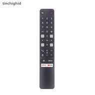tinchighid Suitable For TCL Android 4K LED Smart TV RC901V FMR1 No Voice Remote Control 43P725 65C72