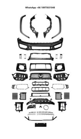 2025 G CLASS W465 G450D UPGRADE to G63 BODY KITS for BENZ W465 G63 Front Bumper Grille Fenders High 