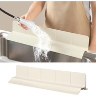 23" Ultra Silicone Sink Splash Guard Released in 2025/Dec,Self-Draining Water Splash Guard for Kitch