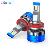 CarTnT 1 Cặp Bóng Đèn Pha Xe Hơi LED H4 H11 H7 H1 H3 H11 9005 HB3 9006 HB4 H8 H9 9012 9004 9007 Đèn