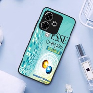 (K191) Softcase Glass For Redmi 13 Redmi 13X Poco M6 | Case HP Redmi 13 Redmi 13X Poco M6 | Case Red