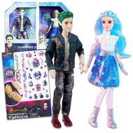 Disney Zombies Dolls Set for Girls - Bundle with 2 Disney Zombies 3 Dolls Featuring Zed and Addison 