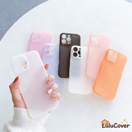 Translucent Ice Mist Matte Soft Ultra-Thin Case For Redmi Note 10 Pro Max Lite 10S 9 Pro Max 9S 5G 4