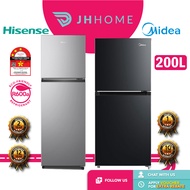 Hisense 200L 2 Door Refrigerator RT208N4ASN | Midea MDRT267MTB30 | Peti Sejuk  | Peti Ais