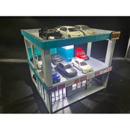 Parking building diorama 1:64