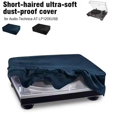 Turntable Dust Cover Foldable Turntable Sleeves Dustproof Protective Cover For Audio-Technica AT-LP1
