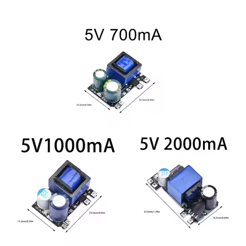AC-DC 5V Buck Converter AC 220v to 5v DC step down Transformer power supply module 4A 3W/5W/10W AC-D